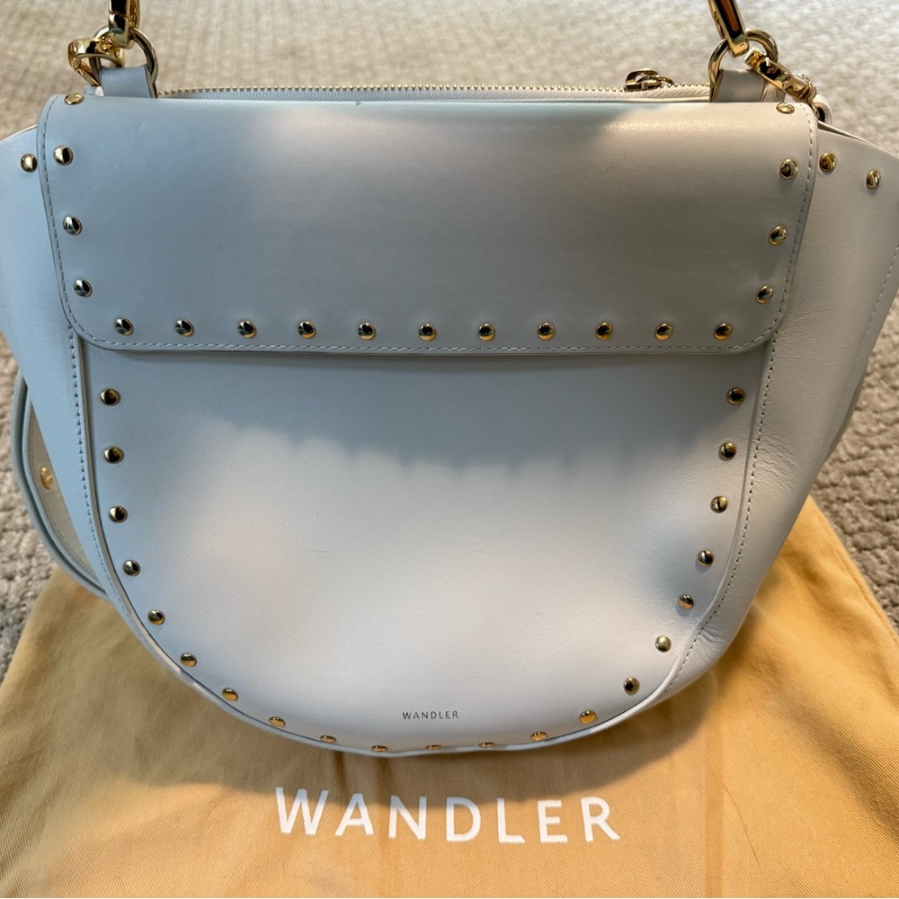 Wandler Hortensia Medium / White / Leather / Made in Italy